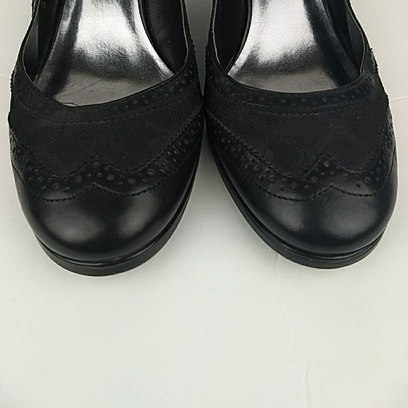 Etienne Aigner Ultima Size 8M Wedge Heel Shoes - Picture 4 of 8